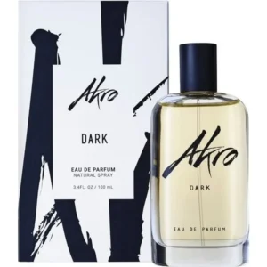 زجاجة عطر أكرو دارك Akro Dark مع علبتها